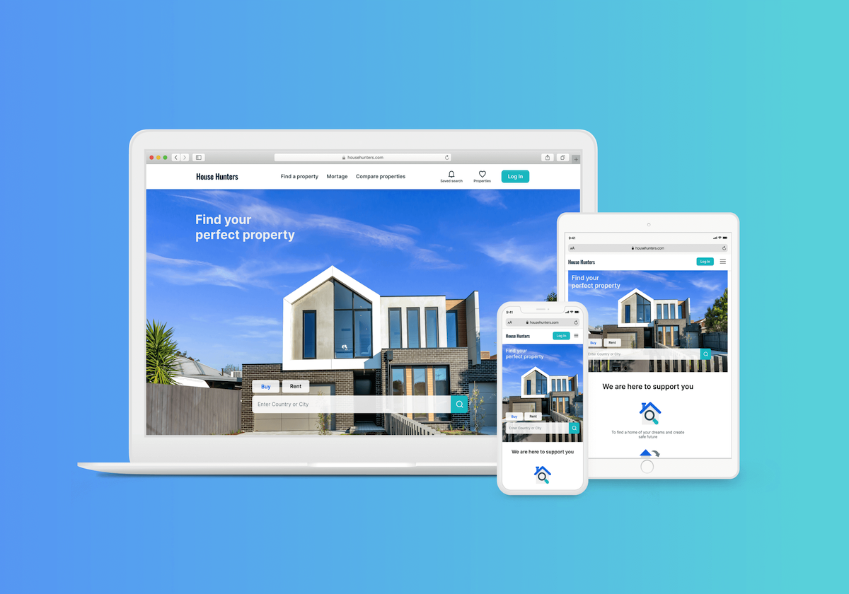 House Hunters - Real Estate responsive app